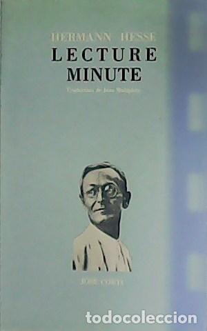 Libros: HESSE, Hermann.- - Lecture minute. - Foto 1