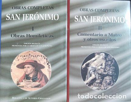 Libros: JER&Oacute;NIMO, San.- - Obras completas. en I-II tomos. - Foto 1