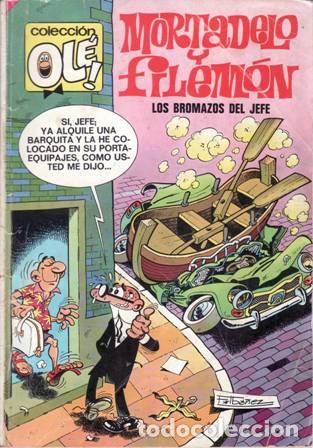 Libros: IB&Aacute;&Ntilde;EZ, Francisco.- - Mortadelo y Filem&oacute;n: Los bromazos al jefe. - Foto 1