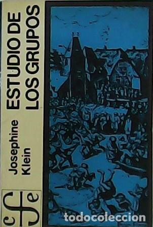 Libros: KLEIN, Josephine.- - Estudio de los grupos. - Foto 1