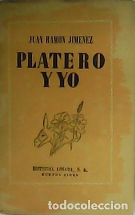 Libros: JIM&Eacute;NEZ, Juan Ram&oacute;n.- - Platero y yo. - Foto 1