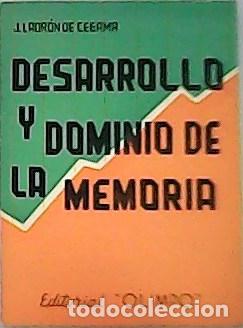 Libros: LADR&Oacute;N DE CEGAMA, J.- - Desarrollo y dominio de la memoria. - Foto 1