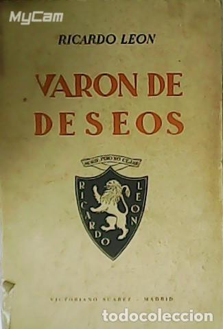 Libros: LE&Oacute;N, Ricardo.- - Var&oacute;n de deseos. - Foto 1