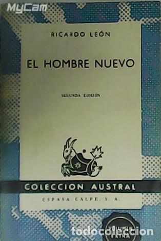 Libros: LE&Oacute;N, Ricardo.- - El hombre nuevo. - Foto 1