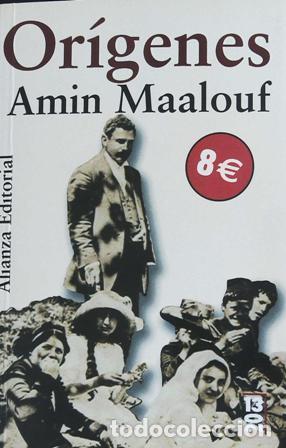 Libros: MAALOUF, Amin.- - Or&iacute;gins. - Foto 1