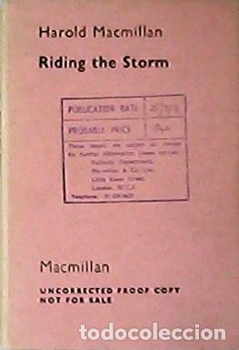 Libros: MACMILLAN, Harold.- - Riding the Storm. - Foto 1