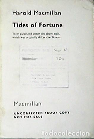 Libros: MACMILLAN, Harold.- - Tides of Fortune. - Foto 1