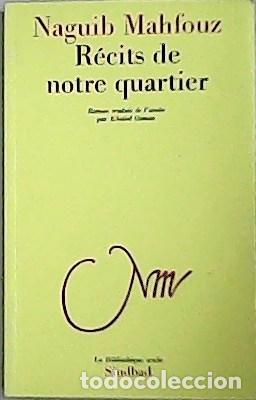 Libros: MAHFOUZ, Naguib.- - R&eacute;cits de notre quartier. - Foto 1