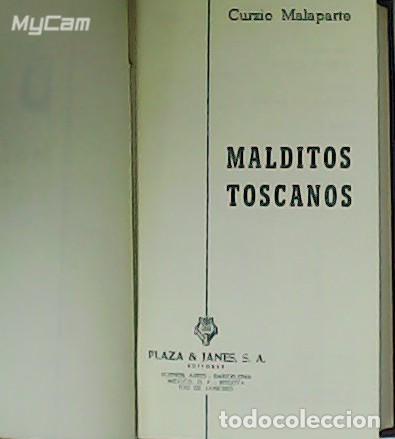 Libros: MALAPARTE, Curzio.- - Malditos Toscanos. - Foto 1
