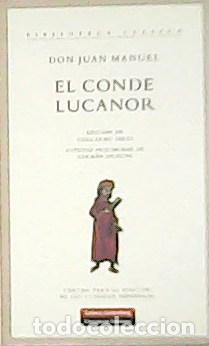 Libros: MANUEL, Don Juan.- - El Conde Lucanor. - Foto 1