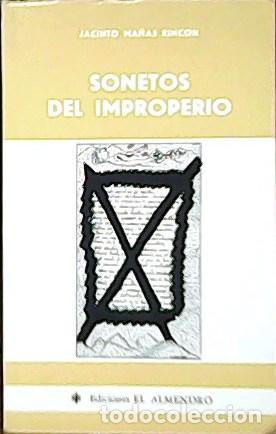 Libros: MA&Ntilde;AS RINCON, Jacinto.- - Sonetos del Improperio. - Foto 1