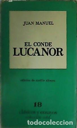 Libros: MANUEL, Juan.- - El conde Lucanor. - Foto 1