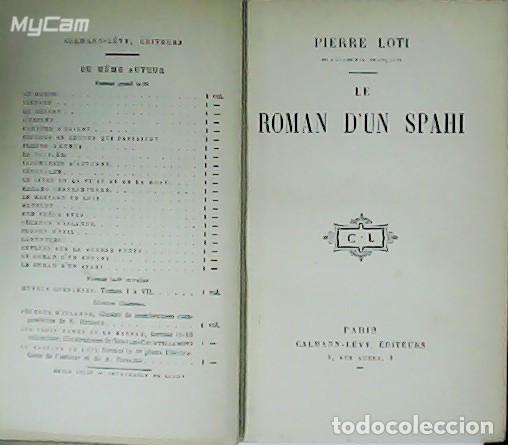 Libros: LOTI, Pierre.- - Roman d&acute;un Spahi. - Foto 1
