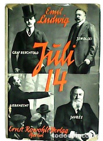 Libros: LUDWIG, Emil.- - Juli 14. - Foto 1