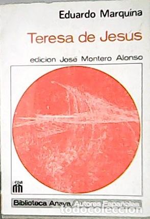 Libros: MARQUINA, Eduardo.- - Teresa de Jesus. - Foto 1