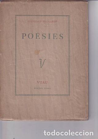 Libros: MALLARM&Eacute;, St&eacute;phane.- - Po&eacute;sies: Feuillets d&acute;album. Plusieurs sonnets. Illustrations de H&eacute;ctor Basald - Foto 1