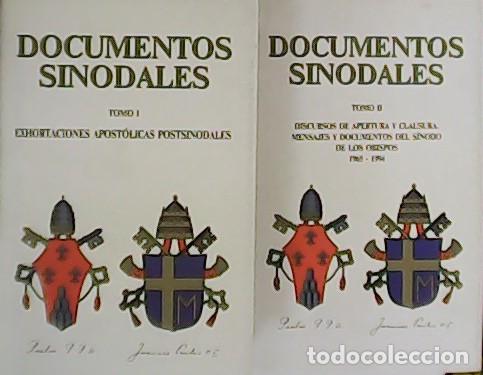 Libri di seconda mano: MARTINEZ PUCHE, Jos&eacute; Antonio (ed.).- - Documentos Sinodales. Tomo I: Exhortaciones apost&oacute;licas posts