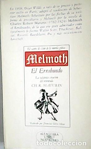 Libros: MATURIN, Charles Robert.- - Melmoth el errabundo. - Foto 1