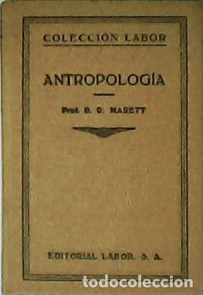 Libros: MARETT, R..- - Antropolog&iacute;a. - Foto 1