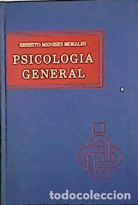 Libros: MENESES MORALES, Ernesto.- - Psicolog&iacute;a general. - Foto 1