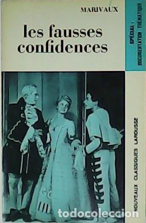 Libros: MIRAVAUX.- - Les fausses confidences. Com&eacute;die.
