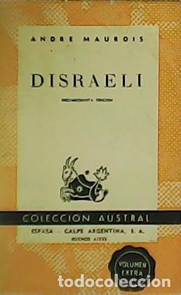Libros: MAUROIS, Andre.- - Disraeli. - Foto 1