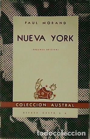 Libros: MORAND, Paul.- - Nueva York. - Foto 1