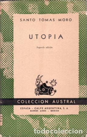Libros: MORO, Santo Tom&aacute;s.- - Utop&iacute;a. - Foto 1