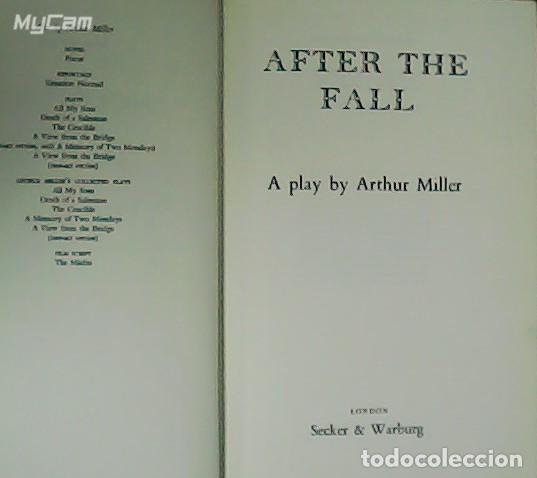 Libros: MILLER, Arthur.- - After the fall. - Foto 1