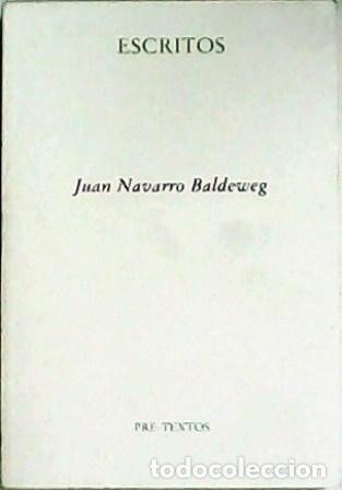 Libros: NAVARRO BALDEWEG, Juan.- - Escritos. - Foto 1