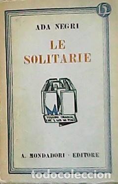 Libros: Negri, Ad - Le solitarie. - Foto 1
