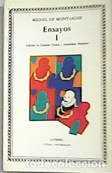 Libros: MONTAIGNE, Michel de.- - Ensayo I. - Foto 1