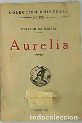Libros: NERVAL, Gerardo.- - Aurelia. - Foto 1