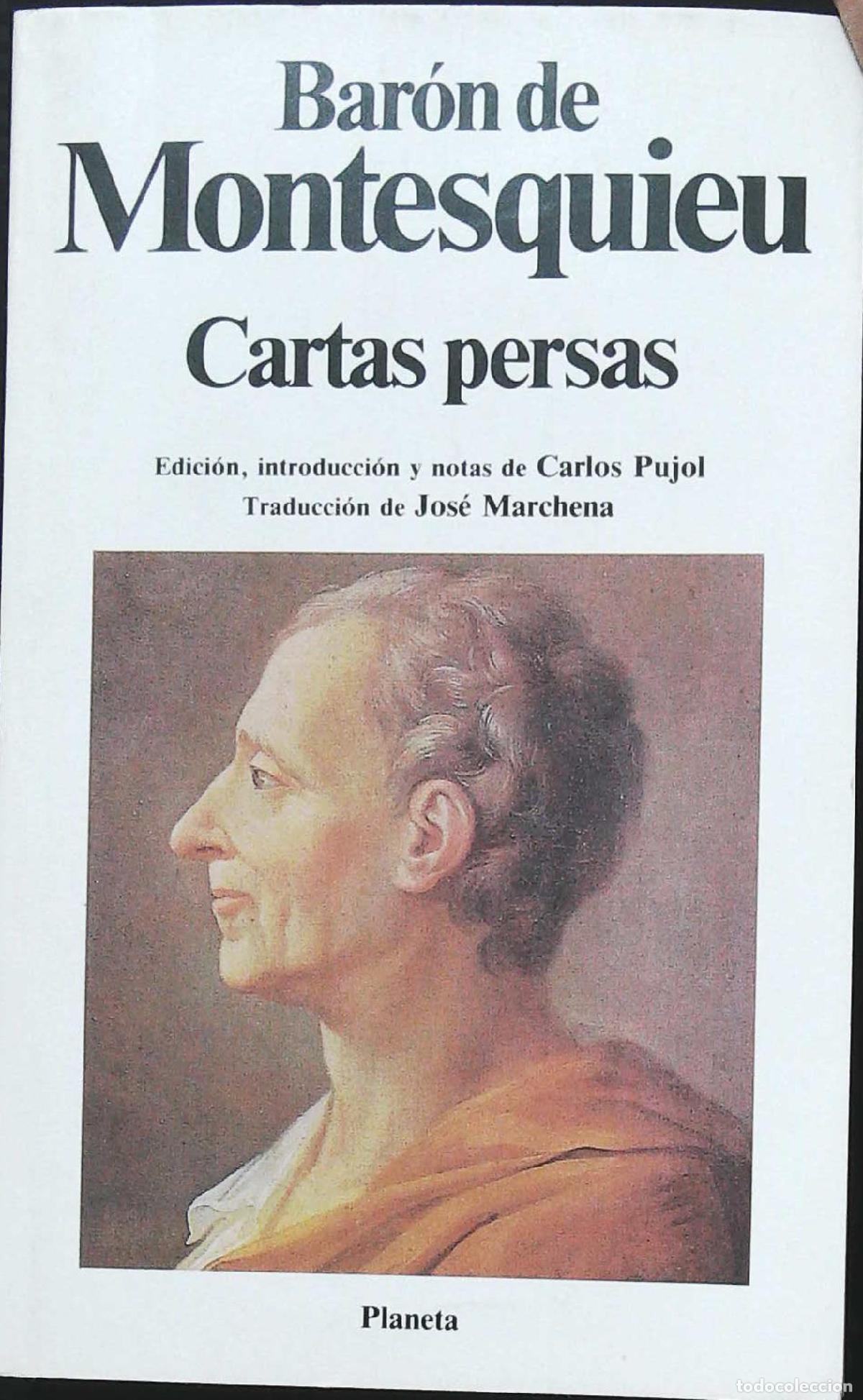 Libros: MONTESQUIEU, bar&oacute;n de.- - Cartas persas. - Foto 1