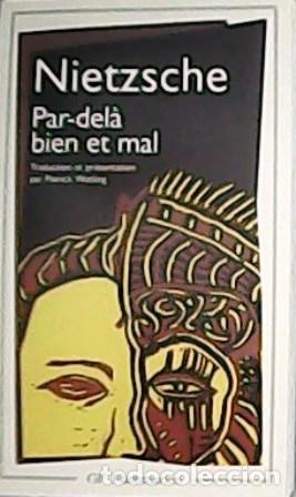 Libros: NIETZSCHE, Friedrich.- - Par-del&agrave; bien et mal. - Foto 1