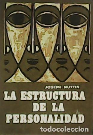Libros: NUTTIN, Joseph.- - La estructura de la personalidad. - Foto 1