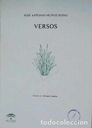 Libros: MU&Ntilde;OZ ROJAS, Jos&eacute; Antonio.- - Versos. - Foto 1