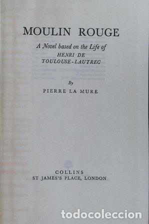 Libros: MURE Pierre La.- - Moulin rouge. - Foto 1