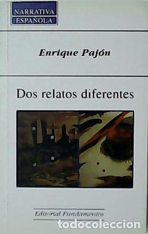 Libros: PAJ&Oacute;N, Enrique.- - Dos relatos diferentes. - Foto 1
