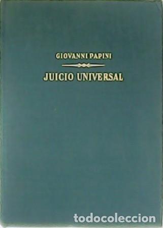 Libros: PAPINI, Giovanni.- - Juicio Universal. - Foto 1