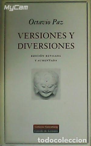 Libros: PAZ, Octavio.- - Versiones y diversiones. Edici&oacute;n biling&uuml;e revisada y aumentada. - Foto 1