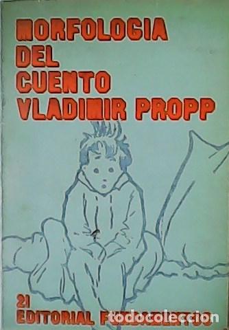 Libros: PROPP,, Vladimir.- - Morfolog&iacute;a del cuento. - Foto 1