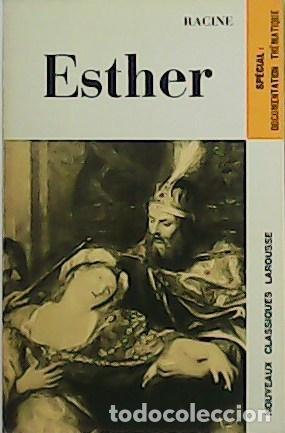 Libros: RACINE.- - Esther. Trag&eacute;die. - Foto 1