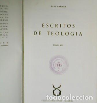 Libros: RAHNER, Karl.- - Escritos de Teolog&iacute;a. Tomo III. - Foto 1