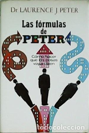Libros: PETER, Dr. Laurence.- - Las f&oacute;rmulas de Peter. - Foto 1