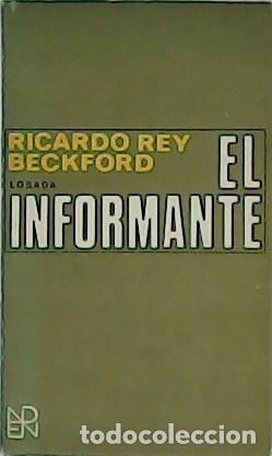 Libros: REY BECKFORD, Ricardo.- - El informante. Cuentos. - Foto 1
