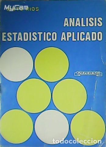 Libros: R&Iacute;OS, Sixto.- - An&aacute;lisis Estad&iacute;stico Aplicado. - Foto 1