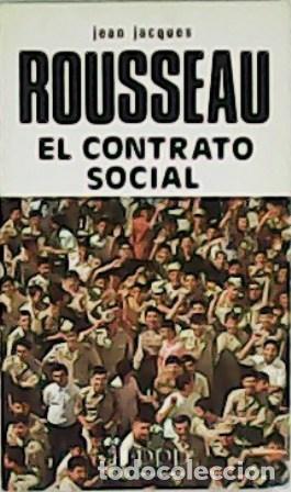 Libros: ROUSSEAU, Jean-Jacques.- - El contrato social. - Foto 1