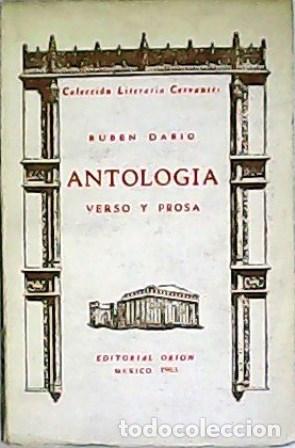 Libros: RUB&Eacute;N DAR&Iacute;O.- - Antolog&iacute;a, verso y prosa. - Foto 1