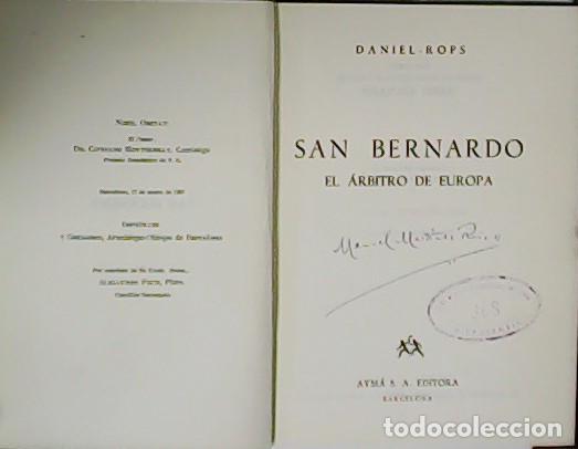 Libros: ROPS, Daniel.- - San Bernardo. El &aacute;rbitro de Europa. - Foto 1